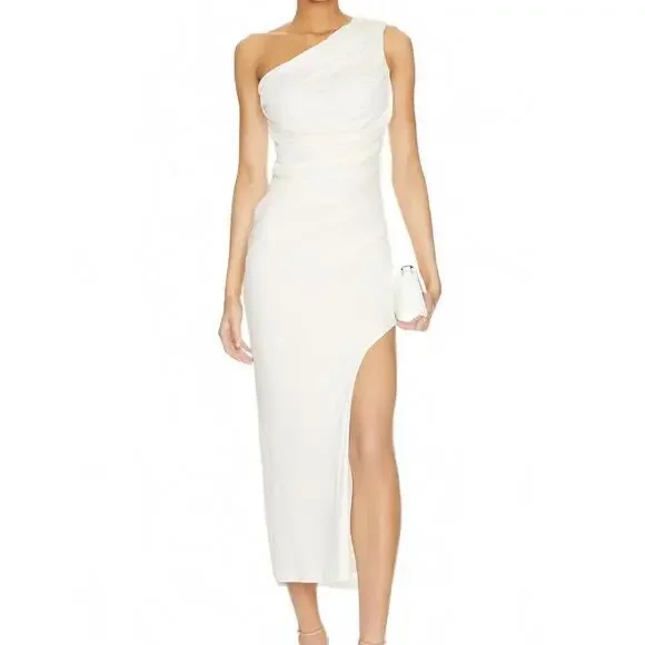 Bardot | Dresses | Bardot Rosalie Midi Dress In White | Poshmark